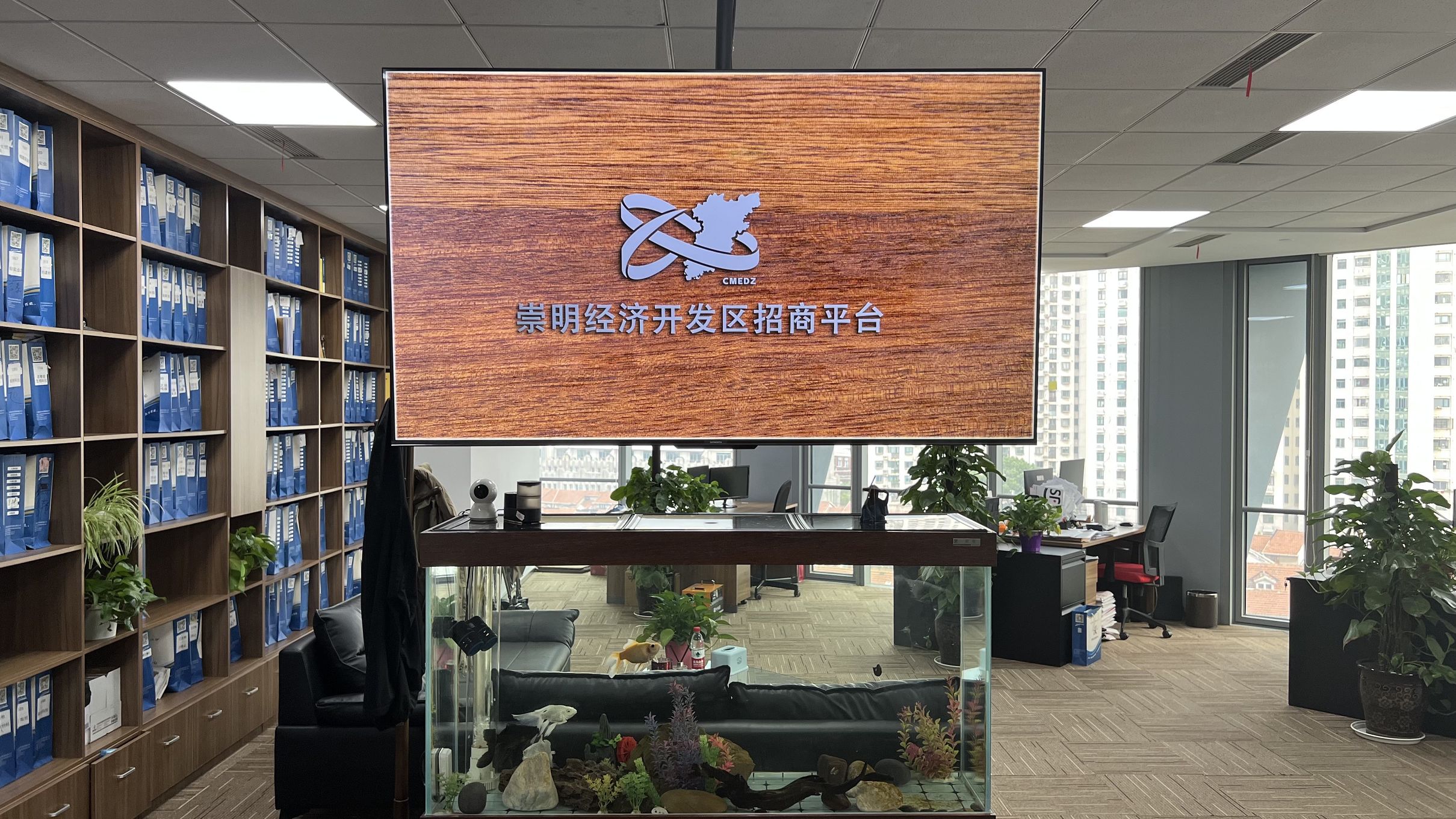 崇明经济开发区全景